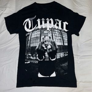 Tupac band shirt